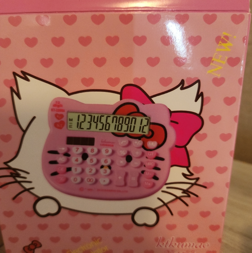 Hello kitty bling calculator